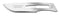 #10 Sterile Carbon Curved Steel Scalpel Blades (100ct)