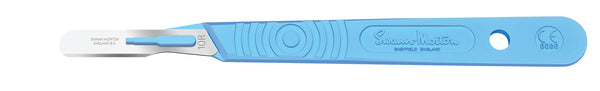 #10R Disposable Sterile Scalpel Blue Handle (10ct)
