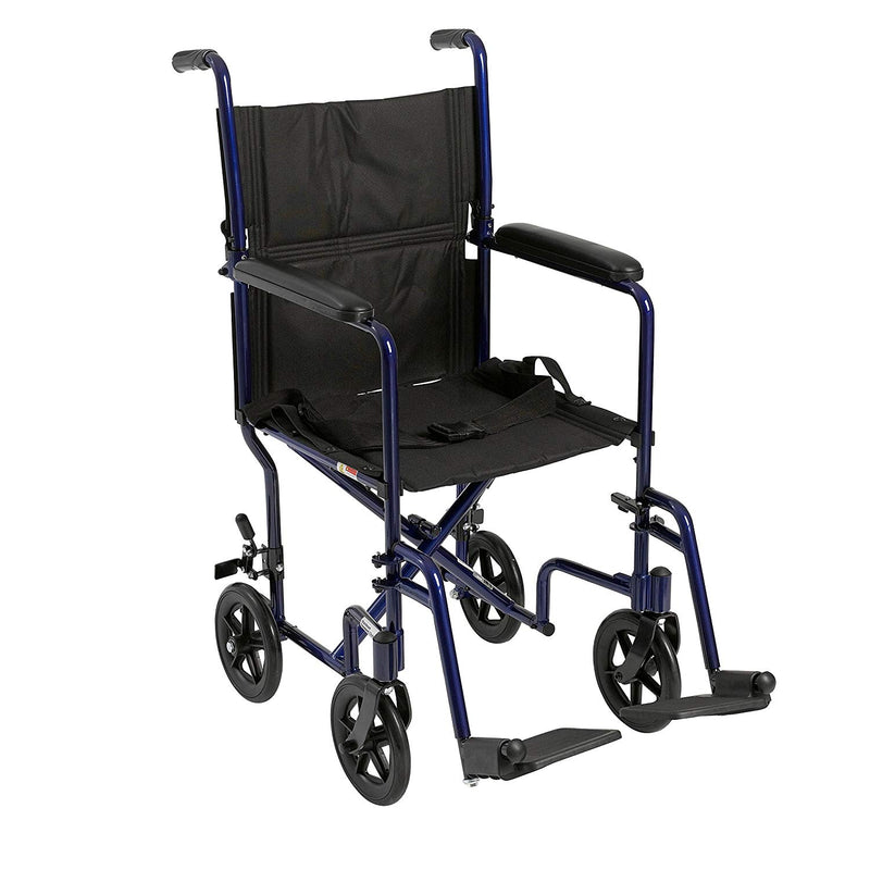 Drive Lightweight Transport Wheelchair - 17" Seat