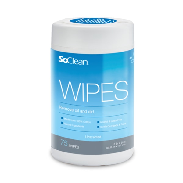 SoClean Unscented CPAP Mask Wipes – MedLab International